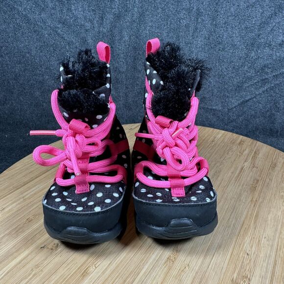 Nike Roshe One‎ Hi Toddler Black Winter Snowflake Boots Size 4C NEW - Picture 2 of 6